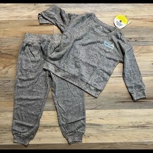 *NWT* Thereabouts-Hello Weekend-Girls Sz  4/5 - Super Soft Pajama Set MSRP $40